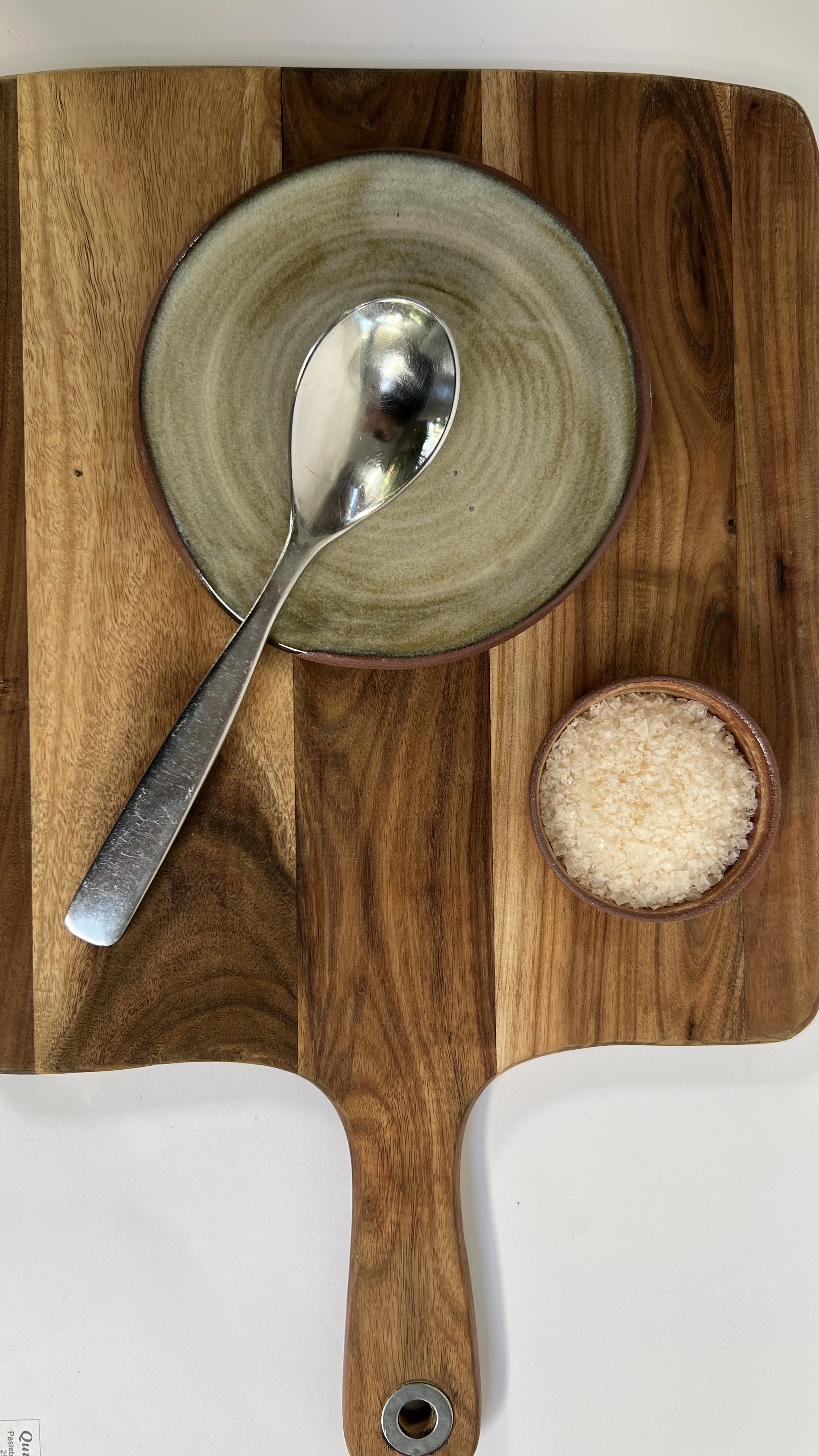 Ceramic Spoon Rest - Oat Glaze