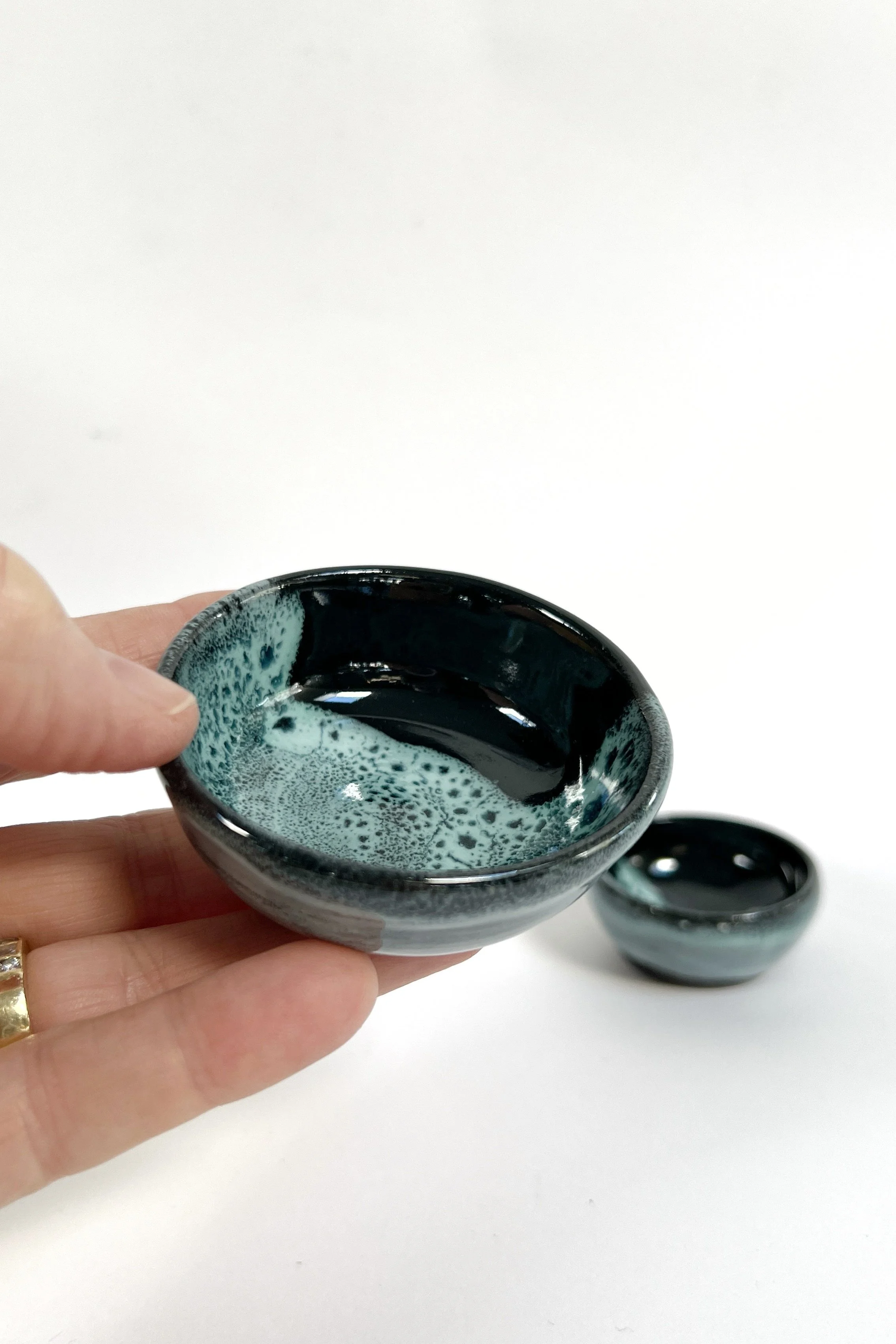 Drift Collection - small wheel thrown bowls
