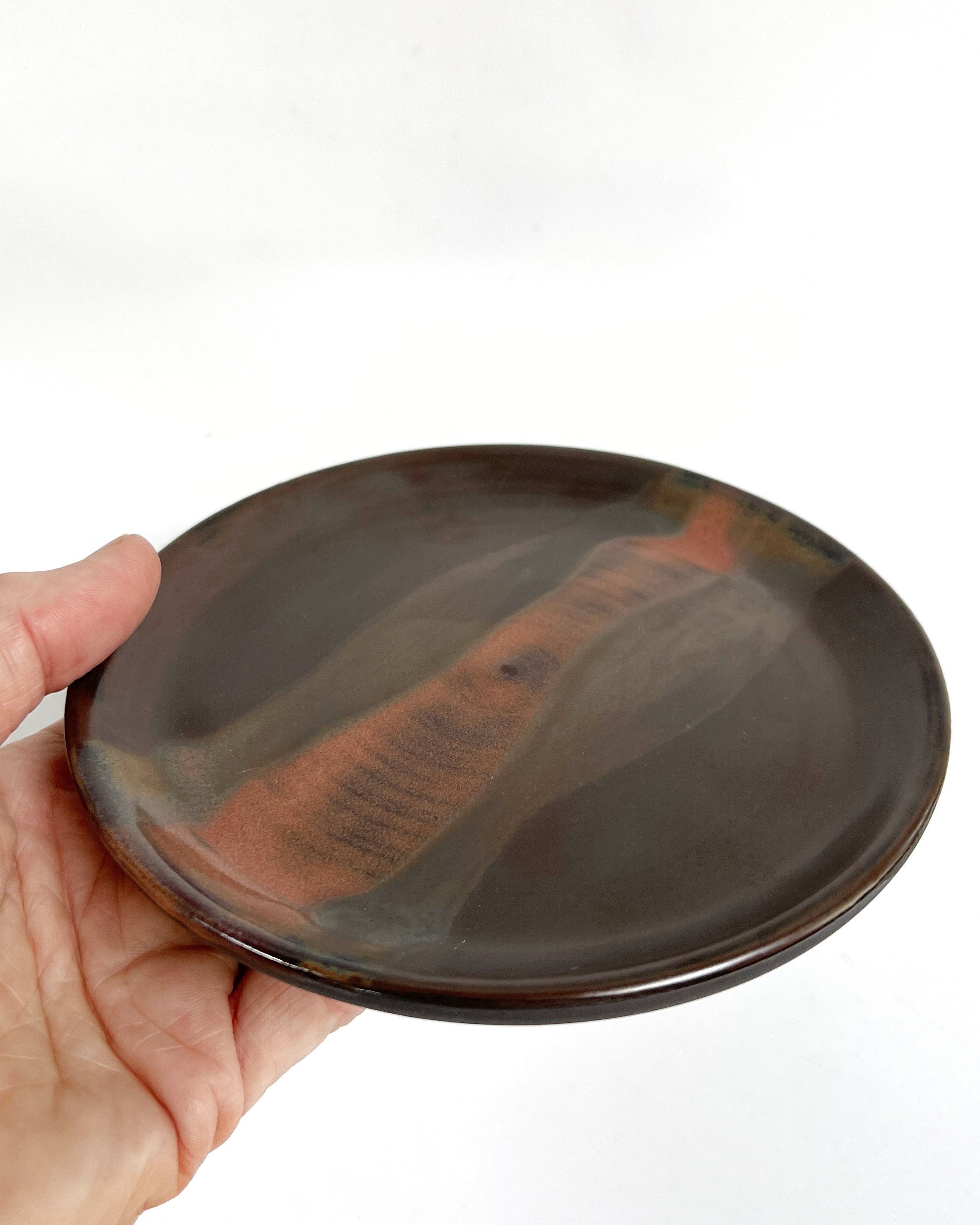 Ceramic Plate - Aurora Glaze