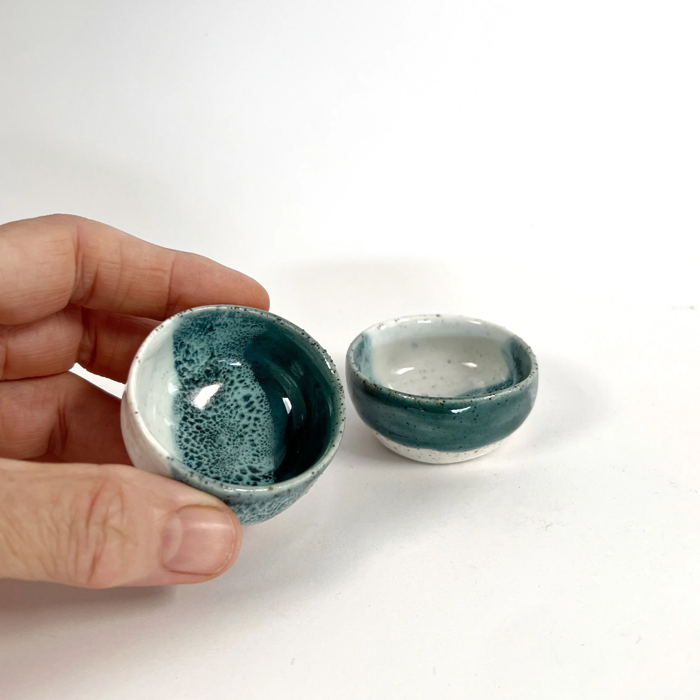 Drift Collection - Petite bowl in seafoam glaze