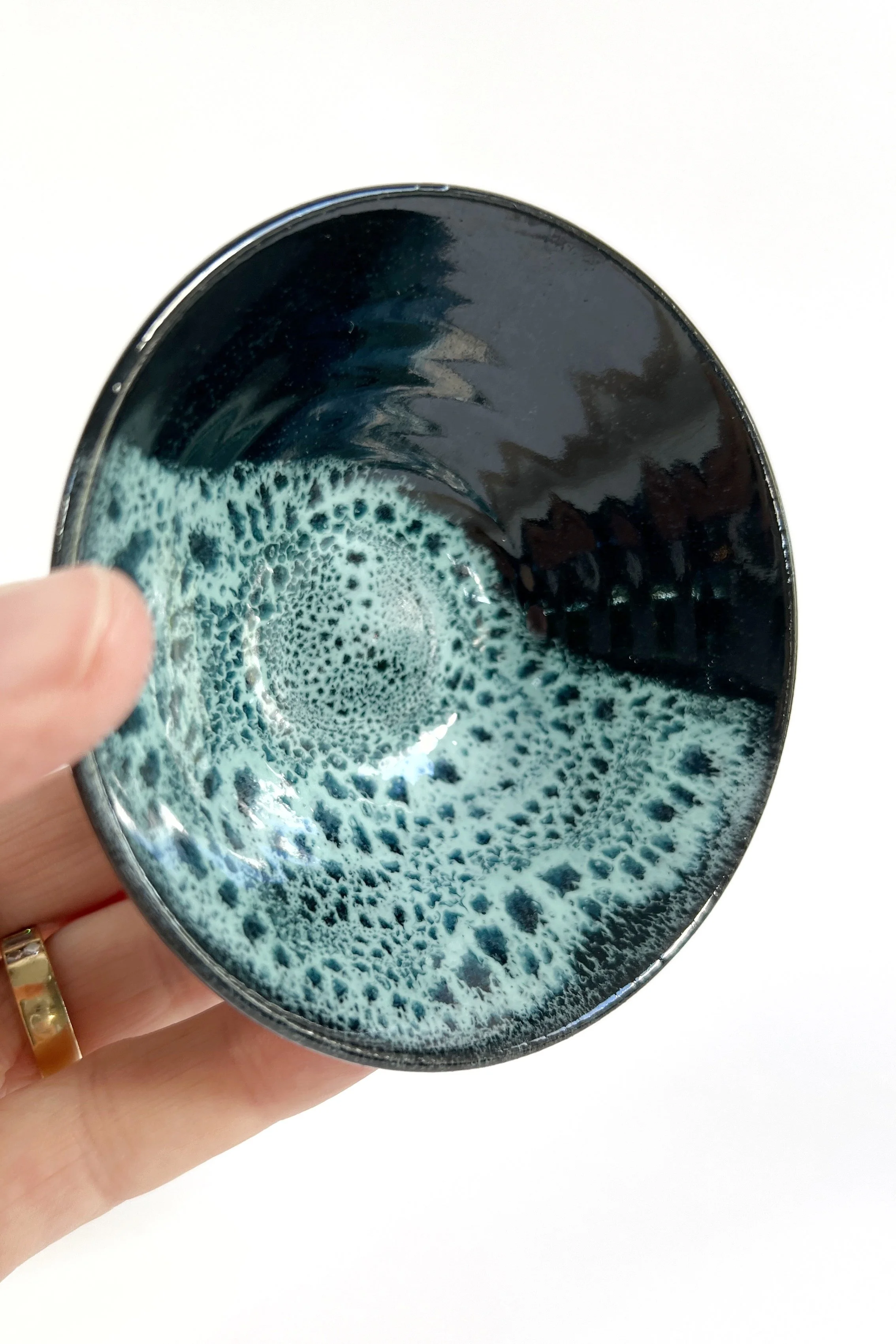 Drift Collection - Small Wheel thrown bowl