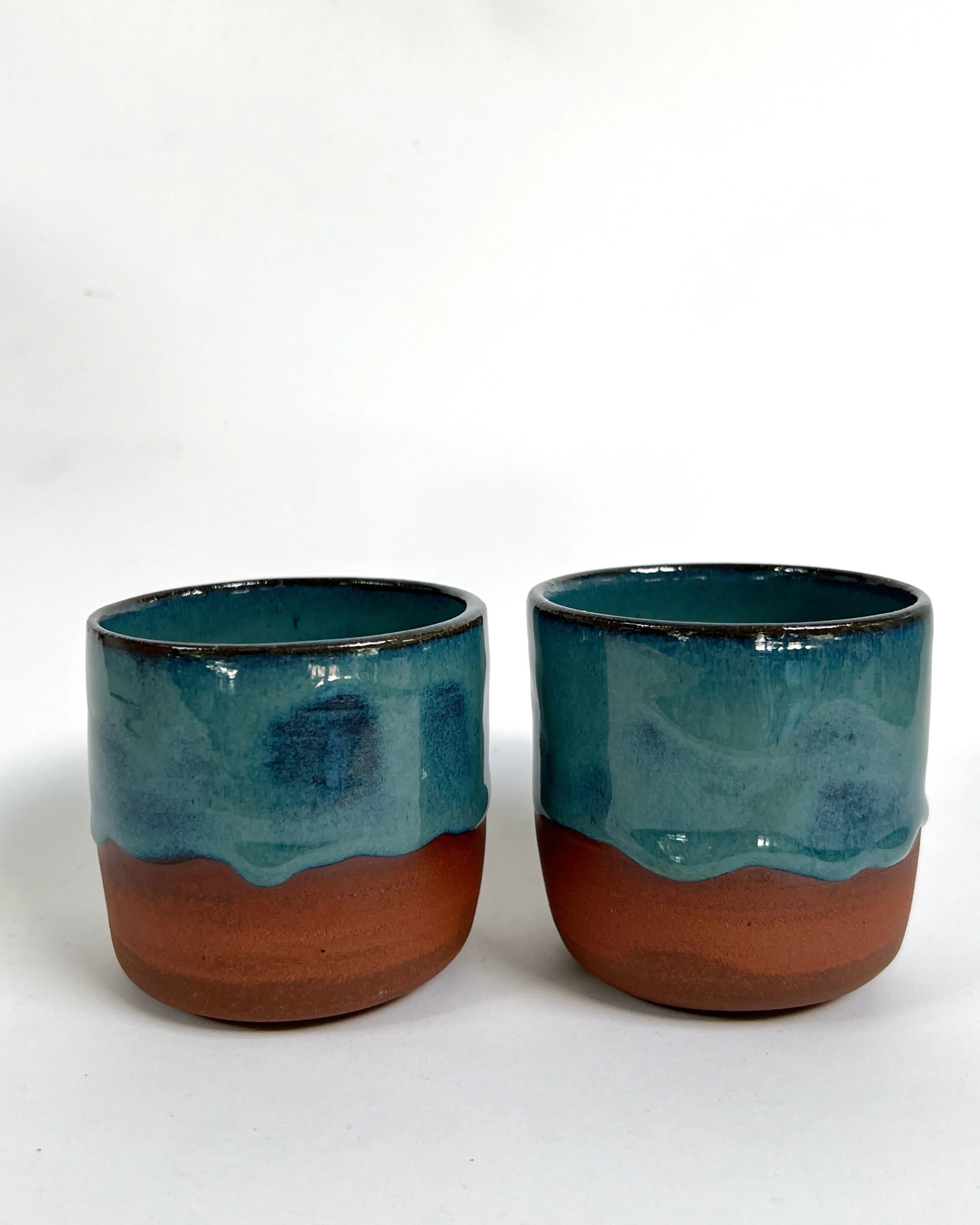 Yunomi Cup - Azure Glaze