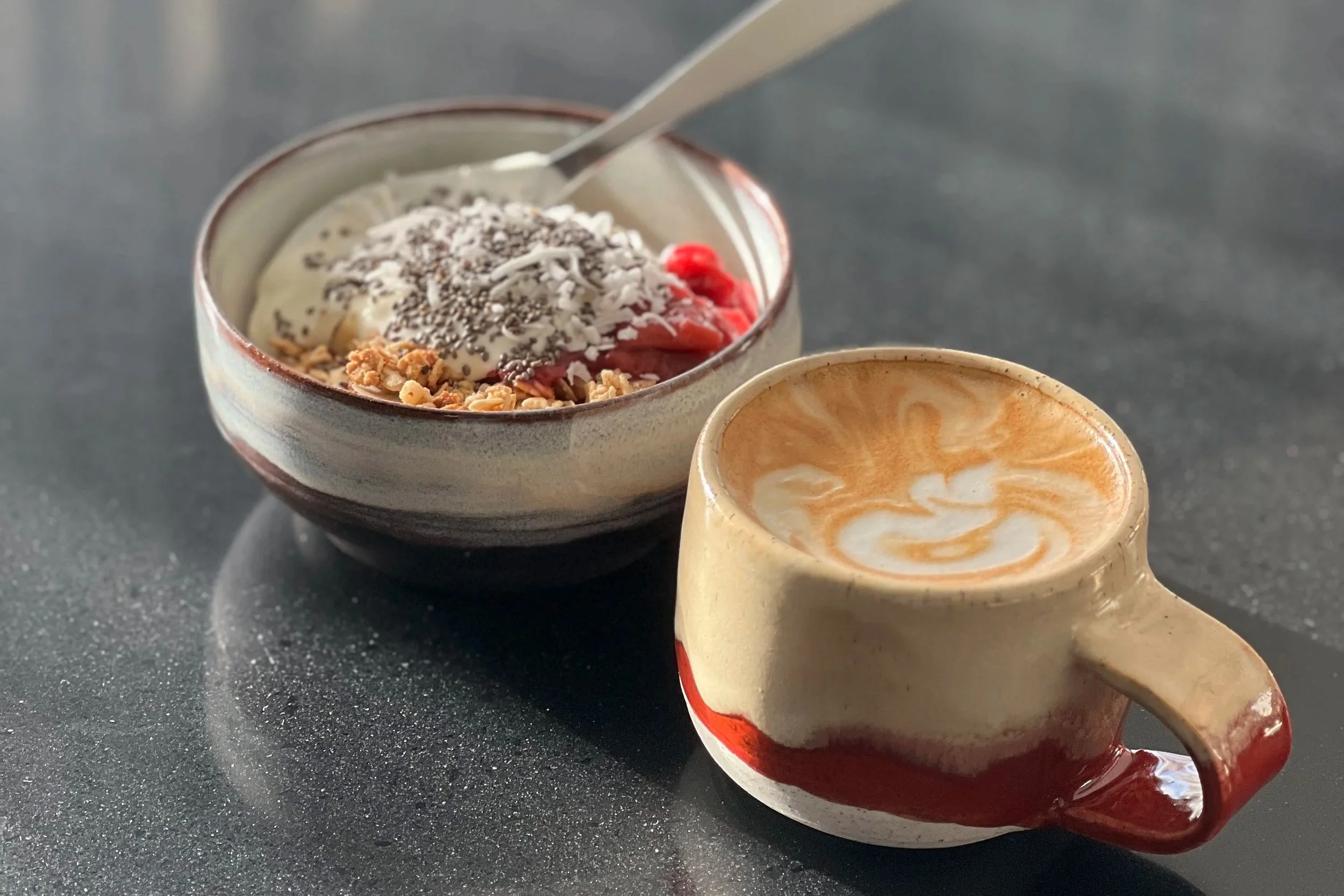 Ceramic Bowl & Cup