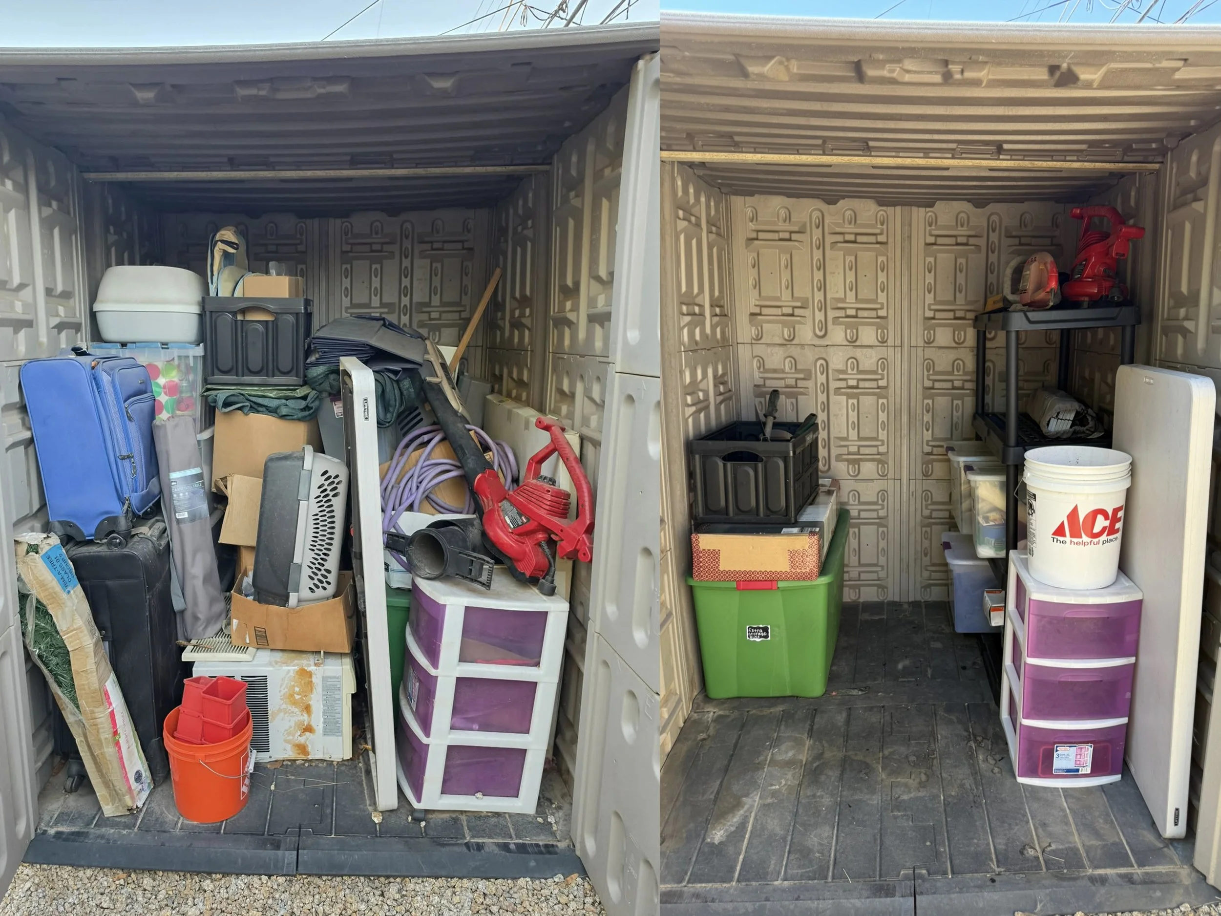 Decluttering