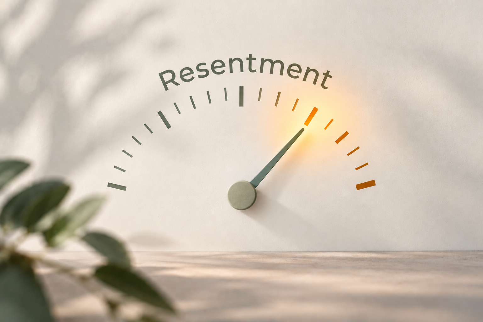 How resentment helped me