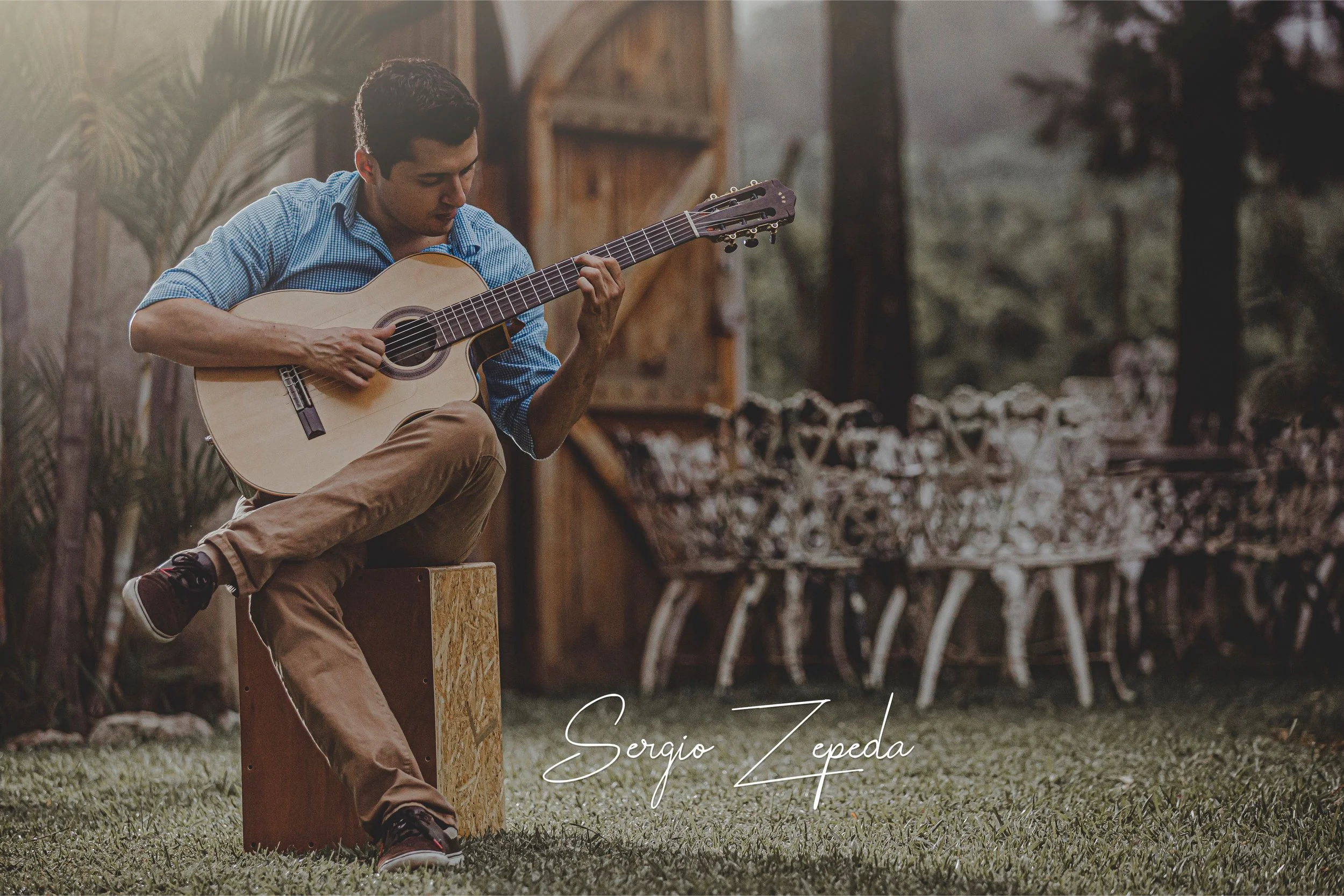 Sergio Zepeda, Guitarrista. Musica para eventos Guatemala. 
