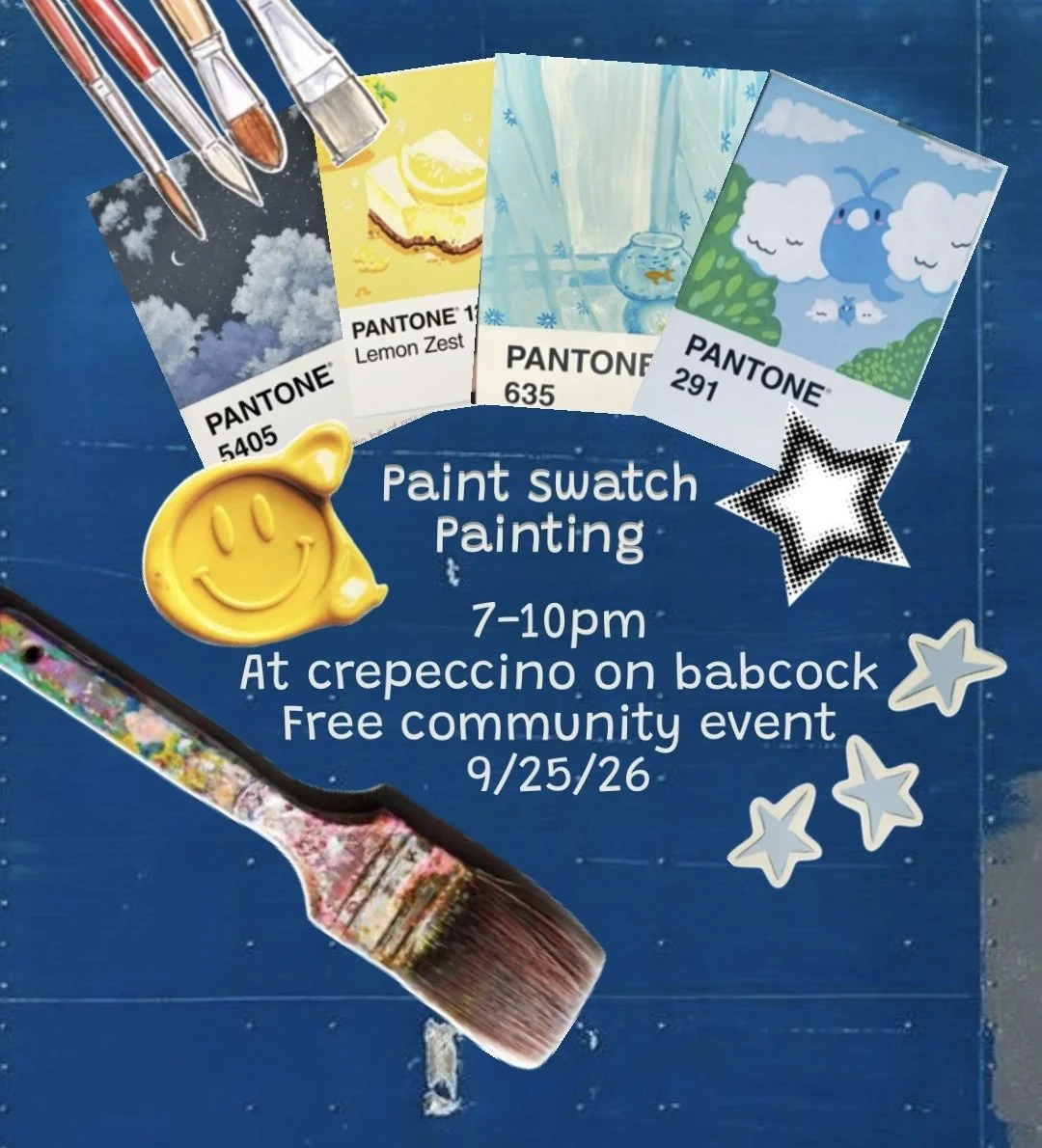 Paint Swatch Doodles