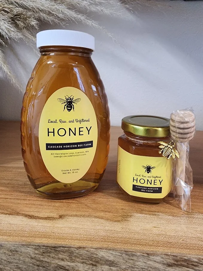 Cascade Horizon Bee Farm Local Raw & Unfiltered Honey