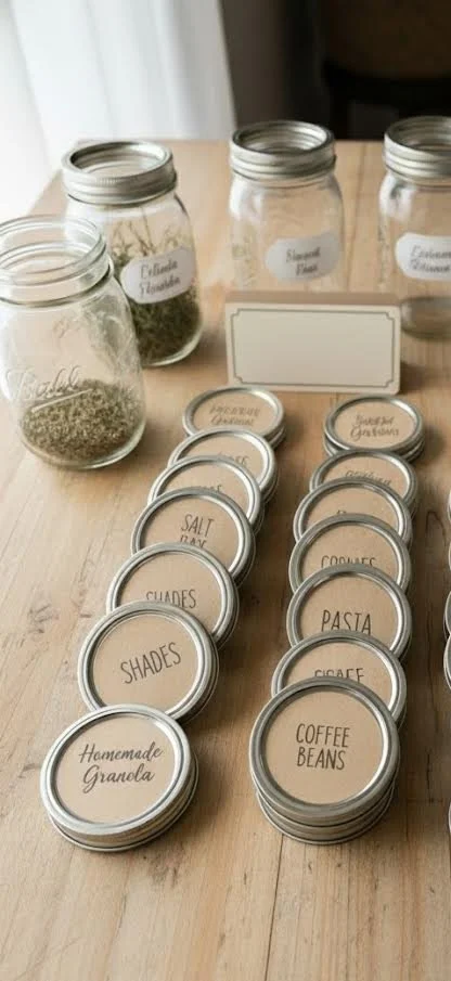 Mason Jar Labels