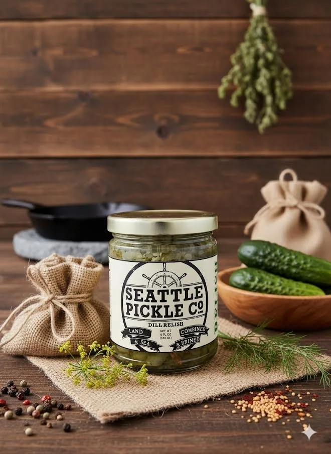 Seattle Pickle Co Dill Relish