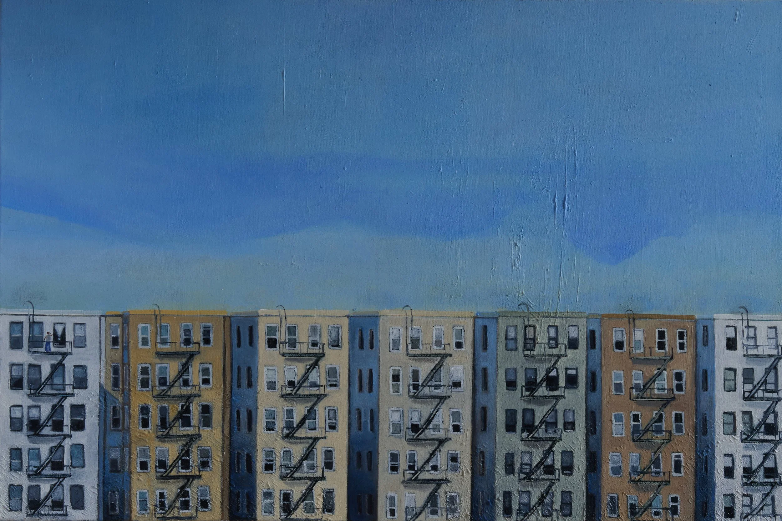 Ridgewood Queens - 2026, 24 x 36 Oil on canvas