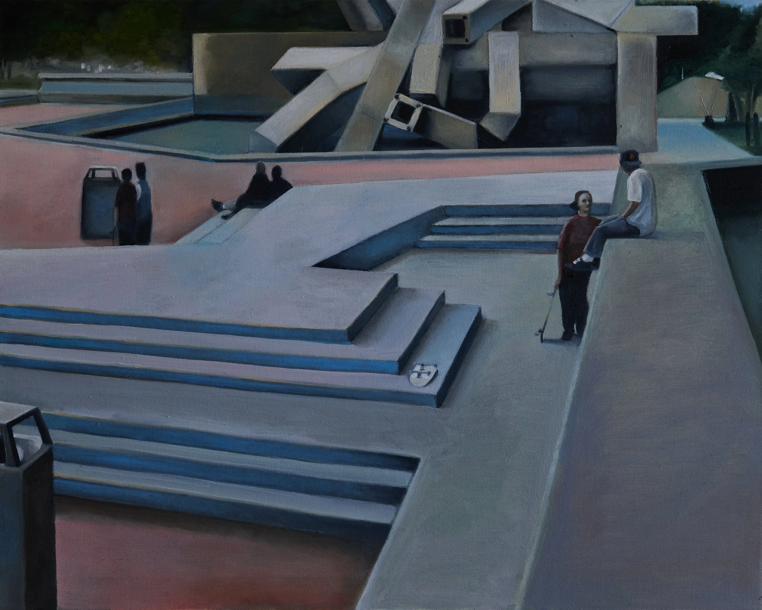 Home Away From Home - 2026, 24 x 30 Oil on canvas