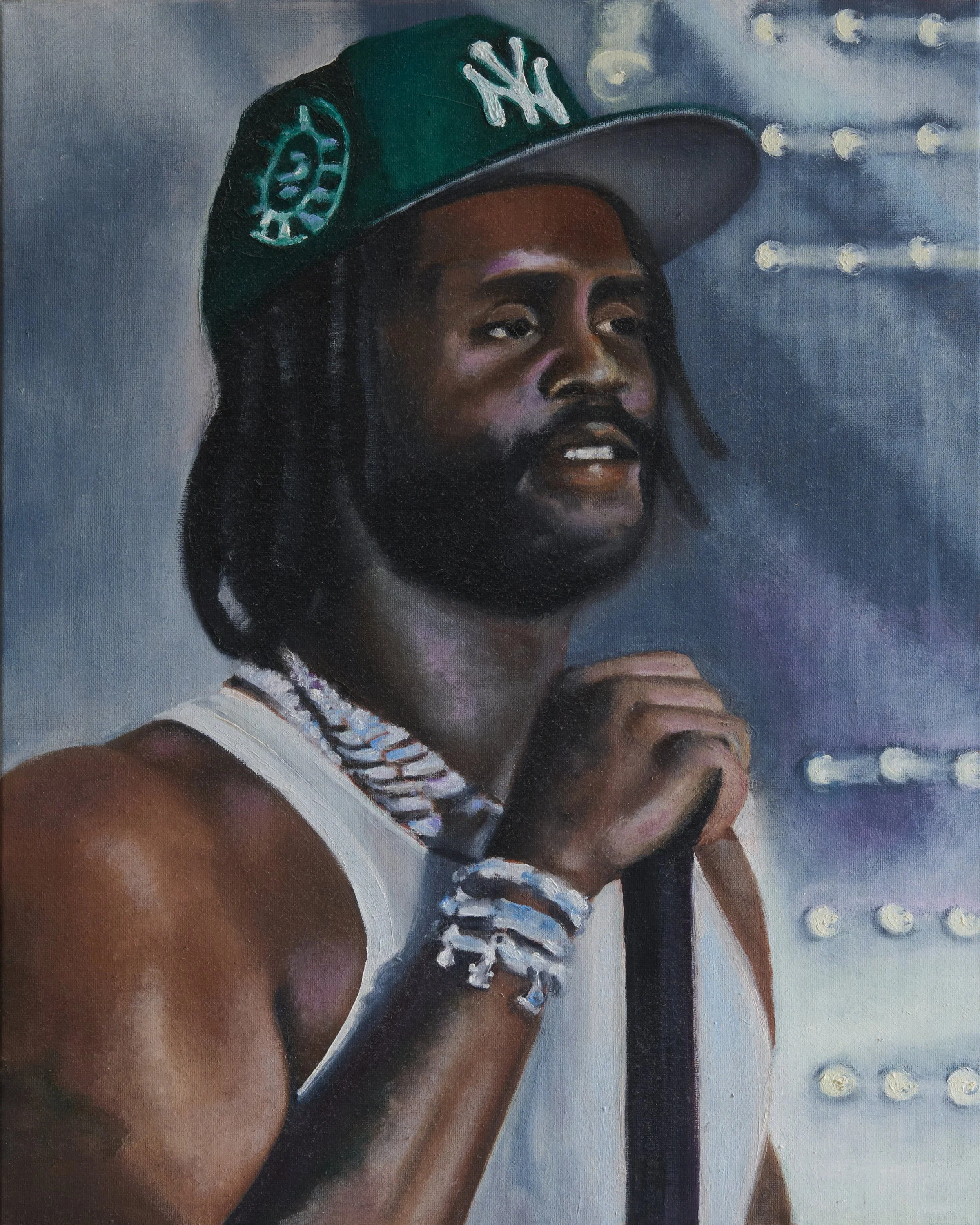 Chief Keef - 2025, 16 x 20 Oil on canvas