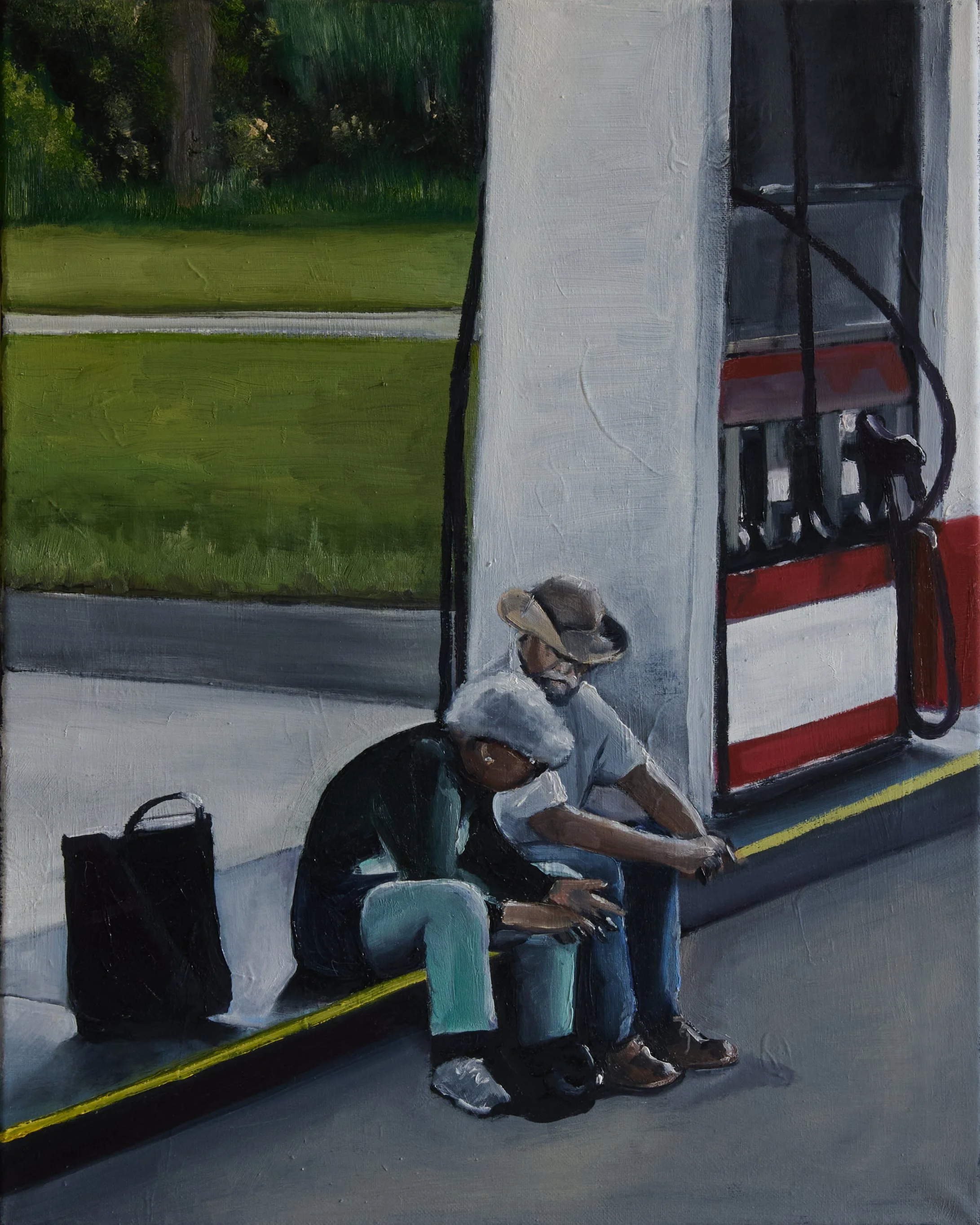 Moments is all we got - 2025, 16 x 20 Oil on canvas