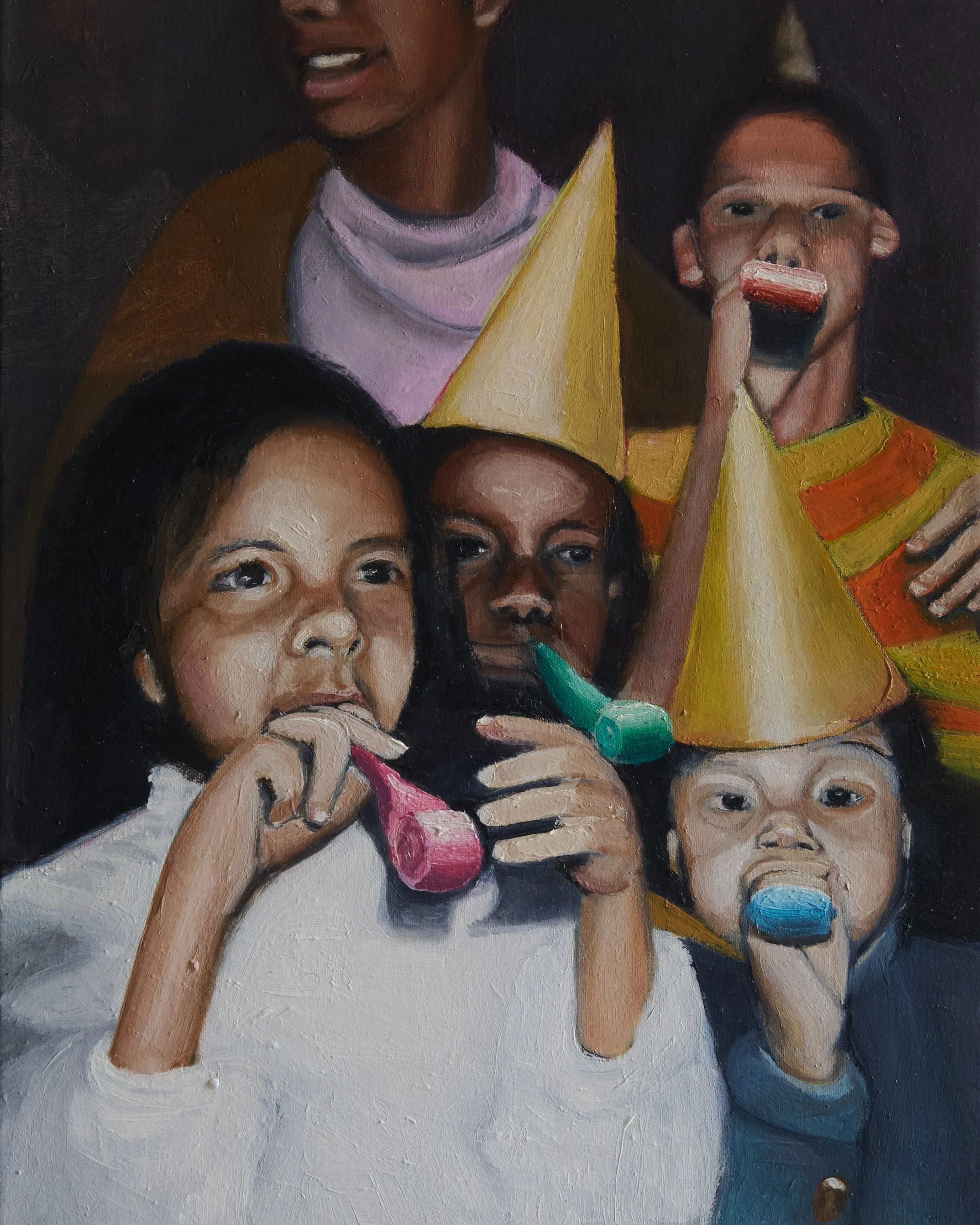 Baby Ghost - 2024, 16 x 20 Oil on canvas