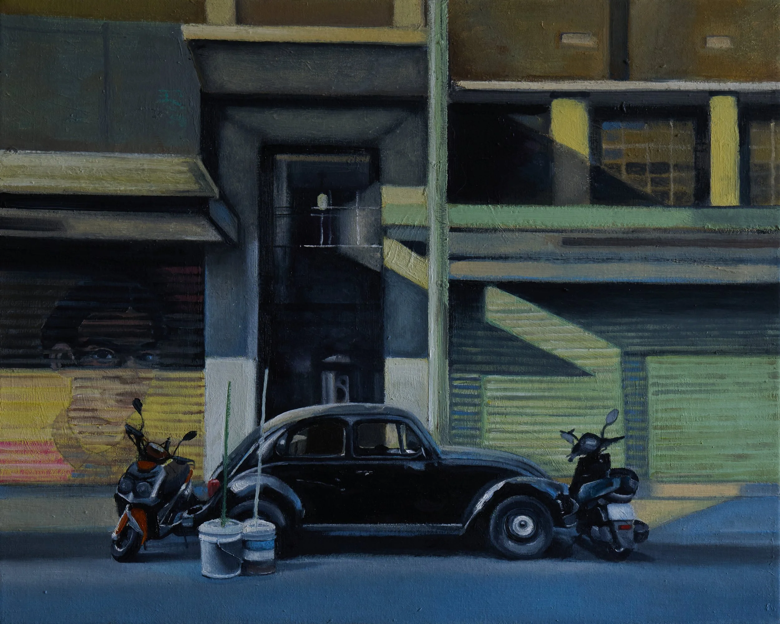 Centro Histórico - 2026, 16 x 20 Oil on canvas