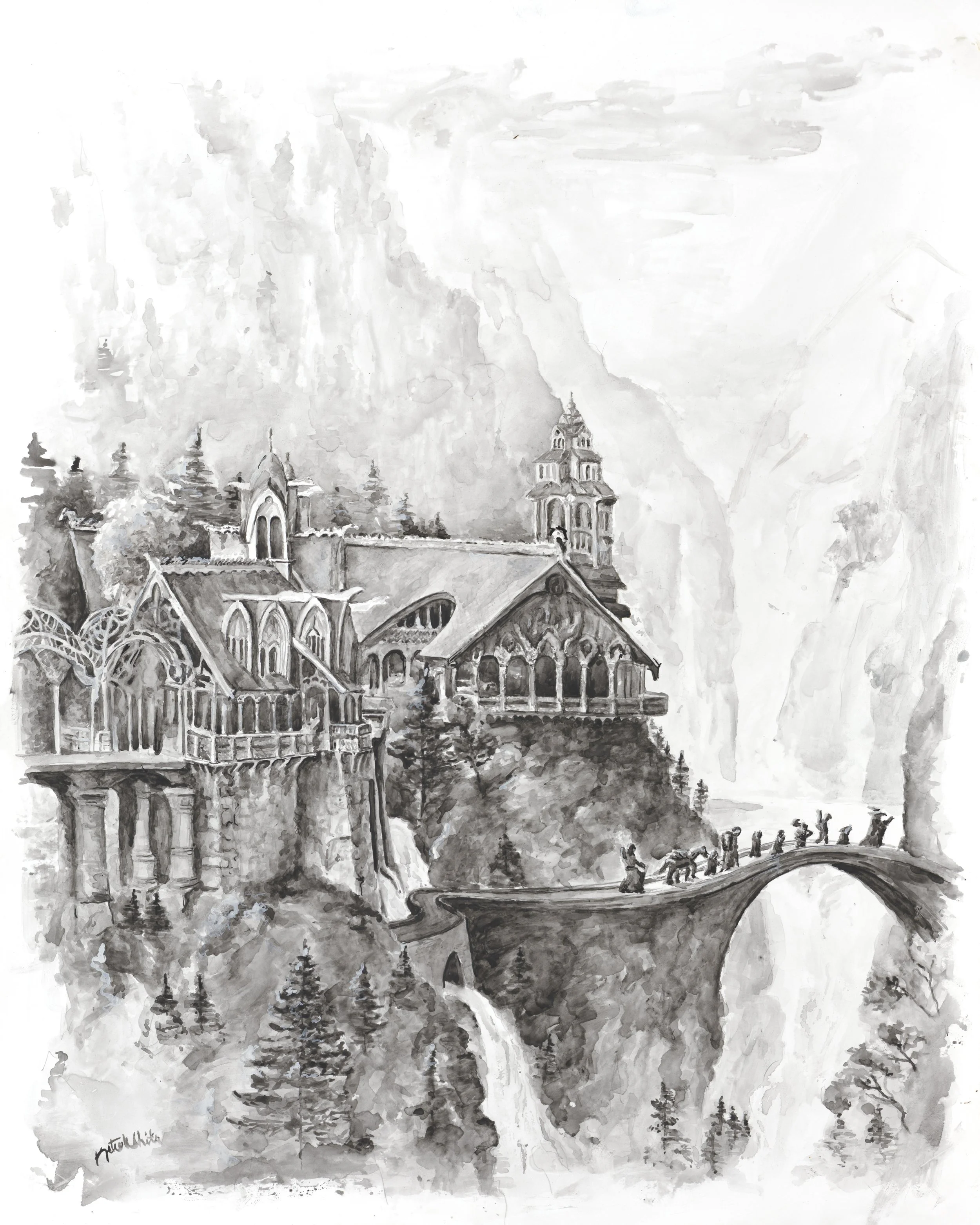 Rivendell Painting