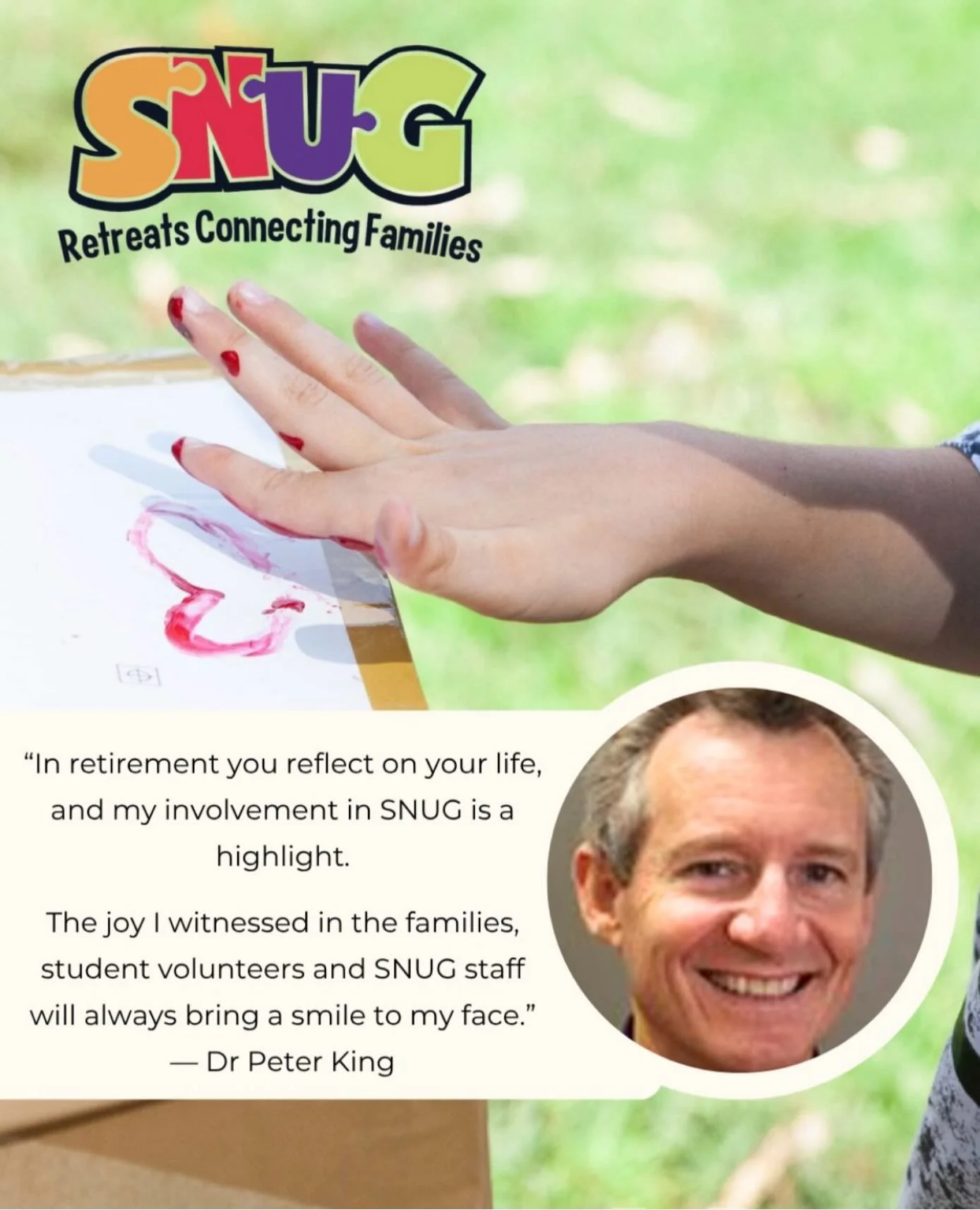 Did you know that SNUG was founded by dentist of patients with special health care needs Dr Peter King? This is the story of SNUG&rsquo;s beginnings, in Peter&rsquo;s words:

&ldquo;In 2000 I travelled to Sweden to visit a Centre for Excellence in th