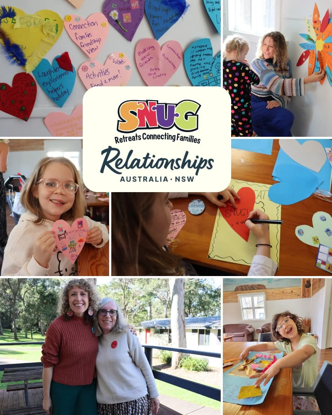 💛 Celebrating over a decade of partnership

We would love to acknowledge the partnership we&rsquo;ve had with Relationships Australia for over a decade. 🤝

🎨 Their fun and thoughtful sessions give our SNUG families the opportunity to celebrate eac