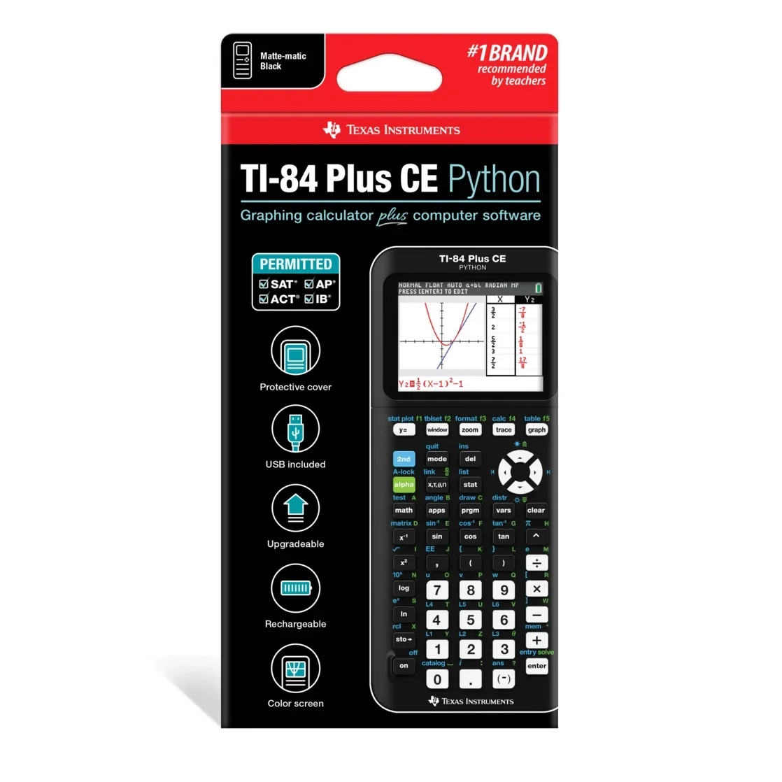 Texas Instruments TI-84 Plus CE Color Graphing Calculator