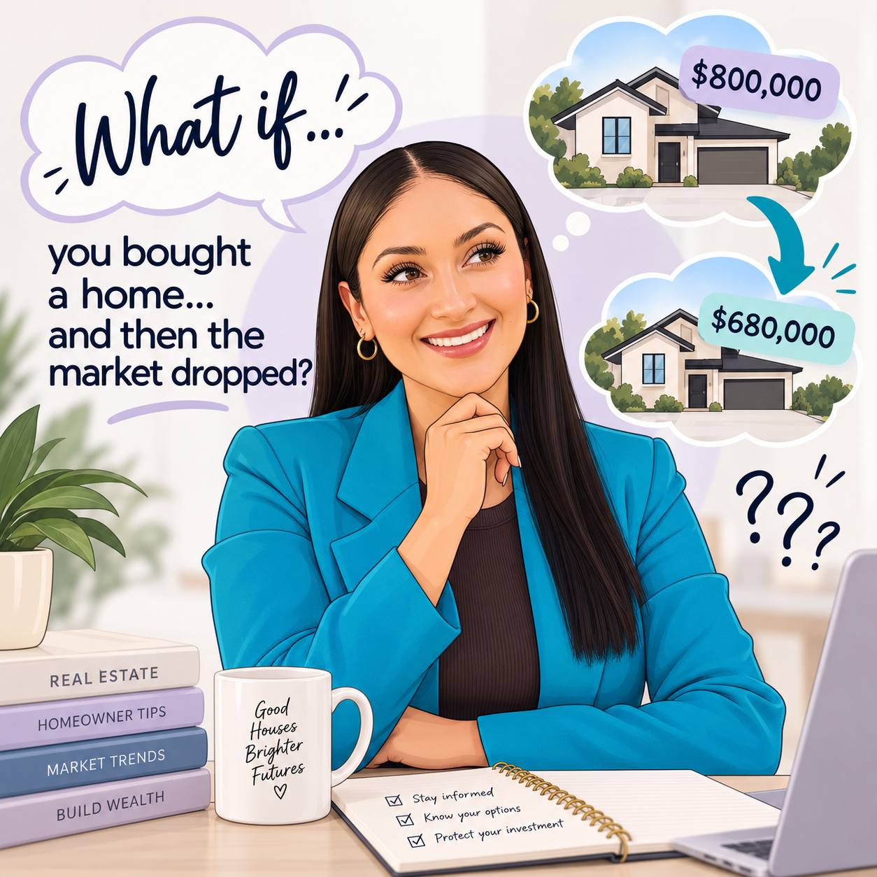 What if you bought a home… and then the market dropped? 