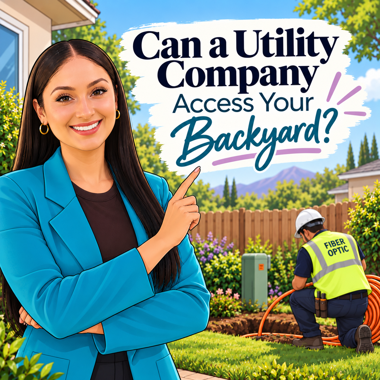 Can a Utility Company Access Your Backyard?