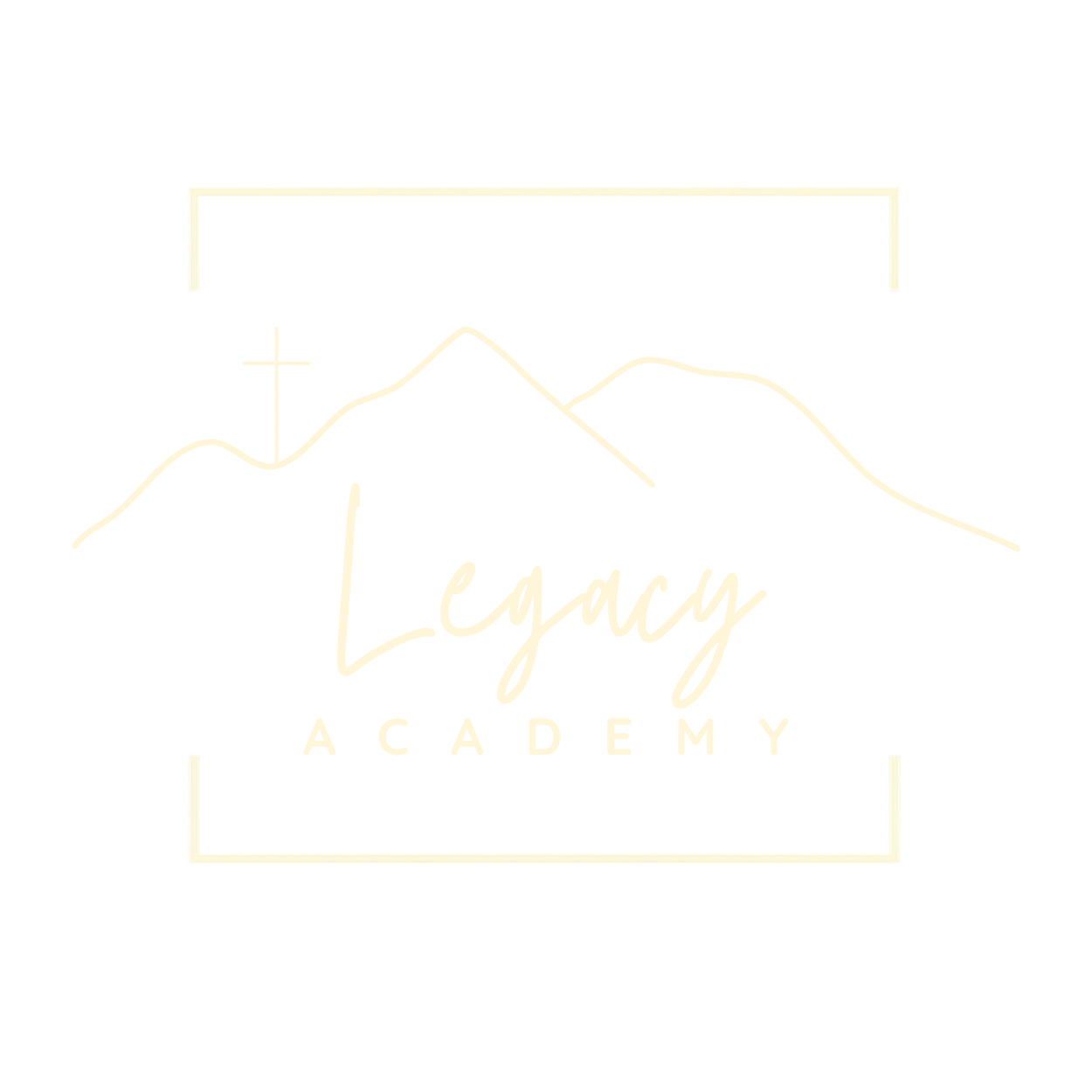 Legacy Academy Cream Logo
