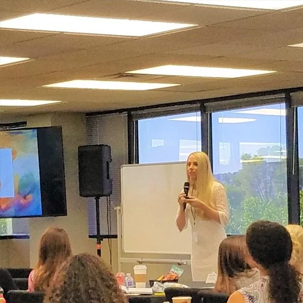 Dr. Easley lecturing