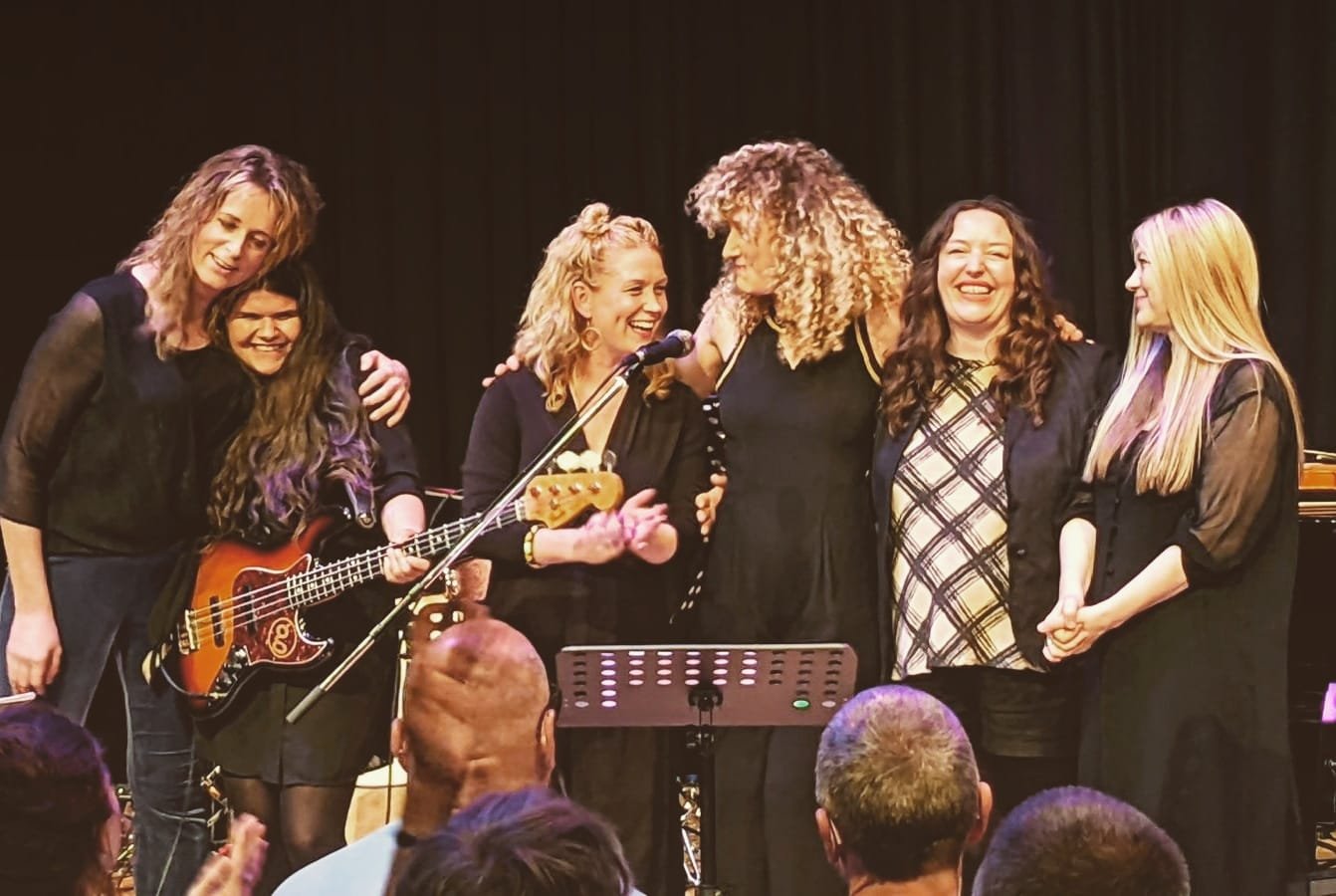 Carol King, Tapestry Tribute Band, Michele Stodart, Beth Rowley, Fiona Bevan, Kathryn Williams, Astrid Williamson, JW3, 2022.