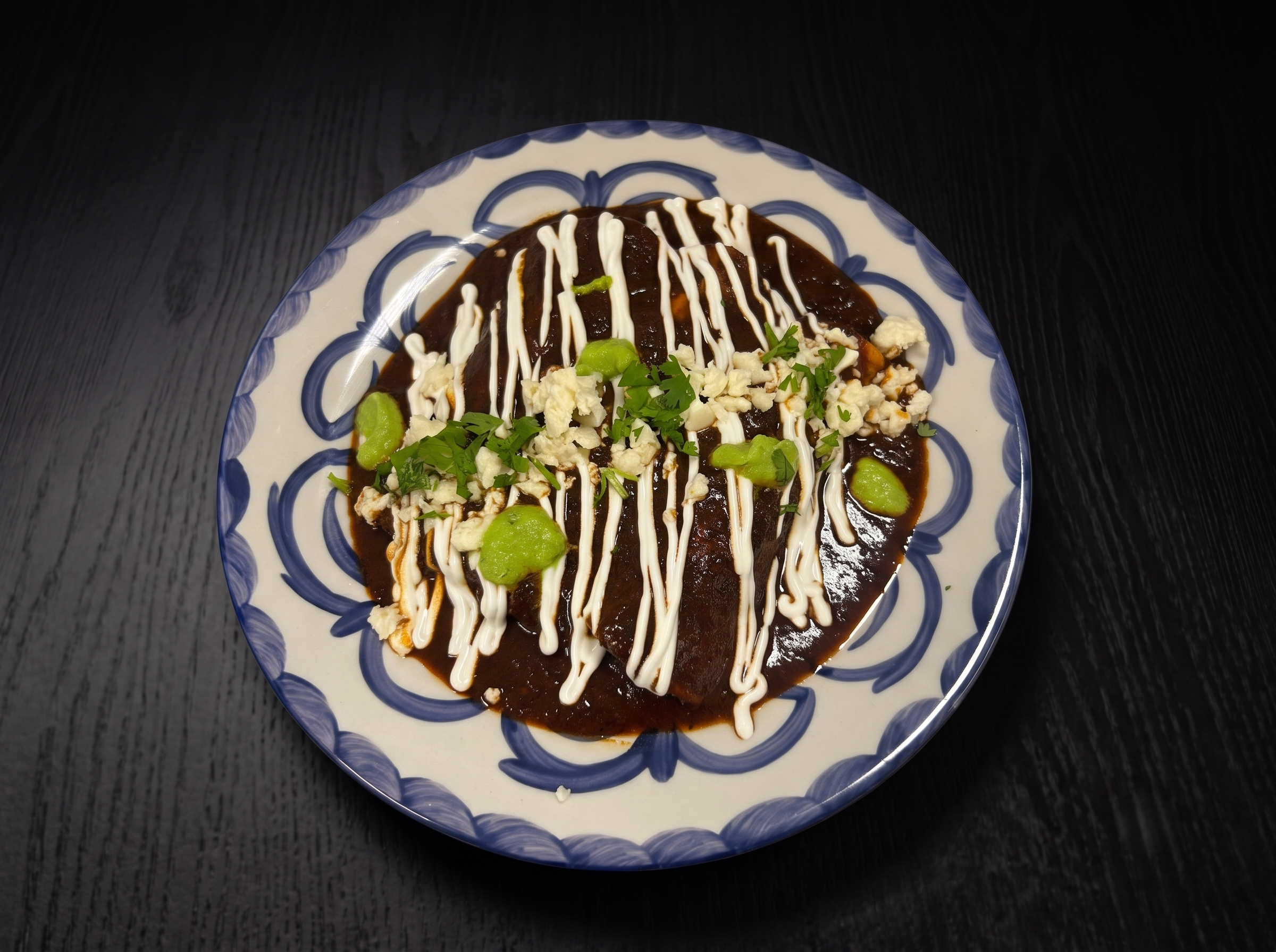 Enchiladas de Mole