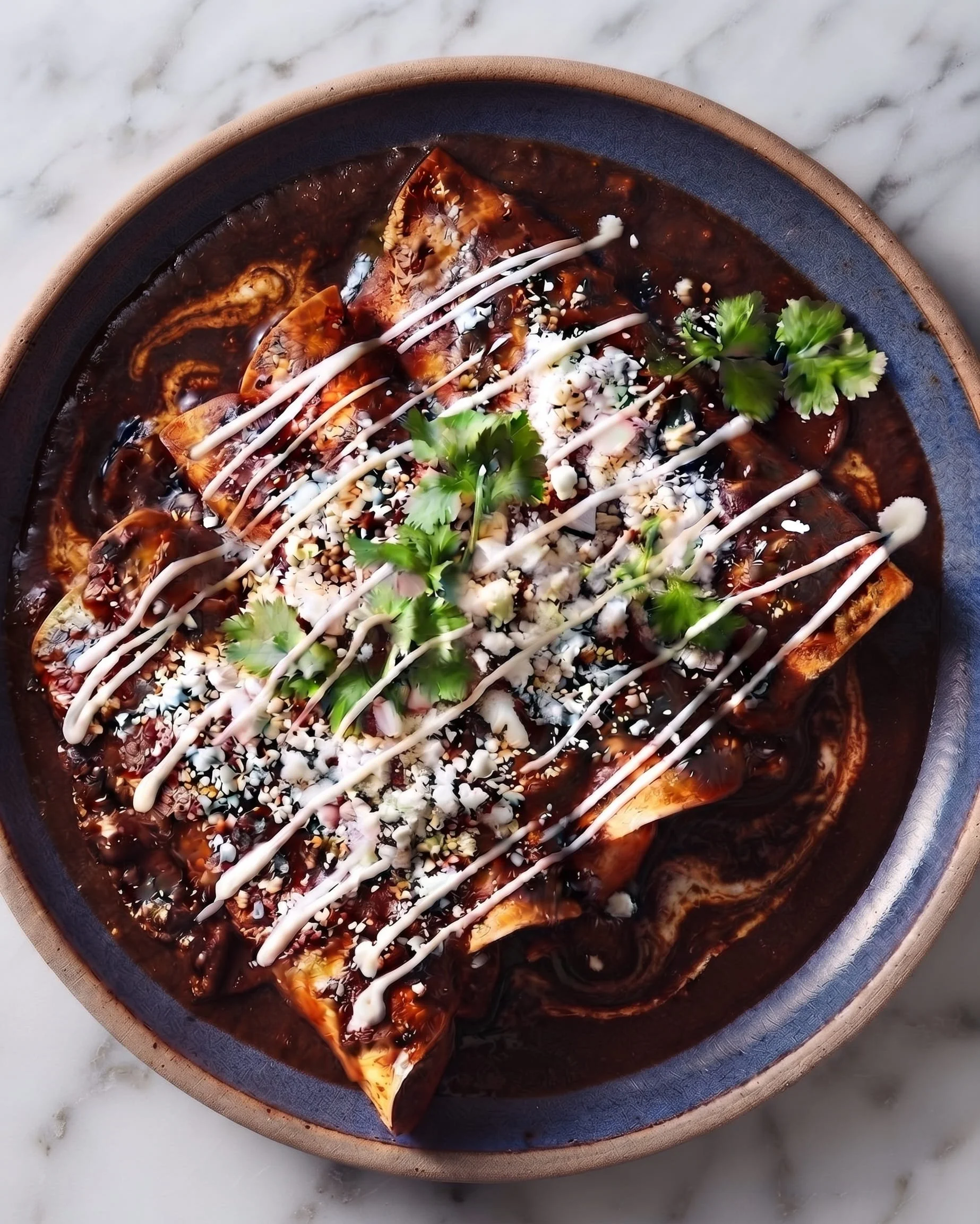 Enchiladas de Mole