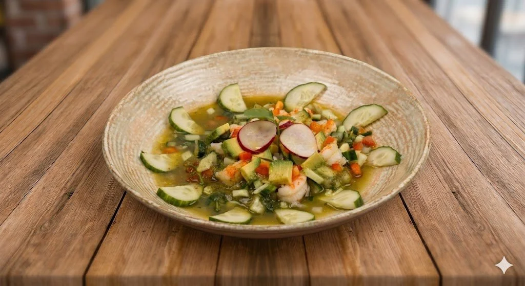 Ceviche de Camarón o Atún