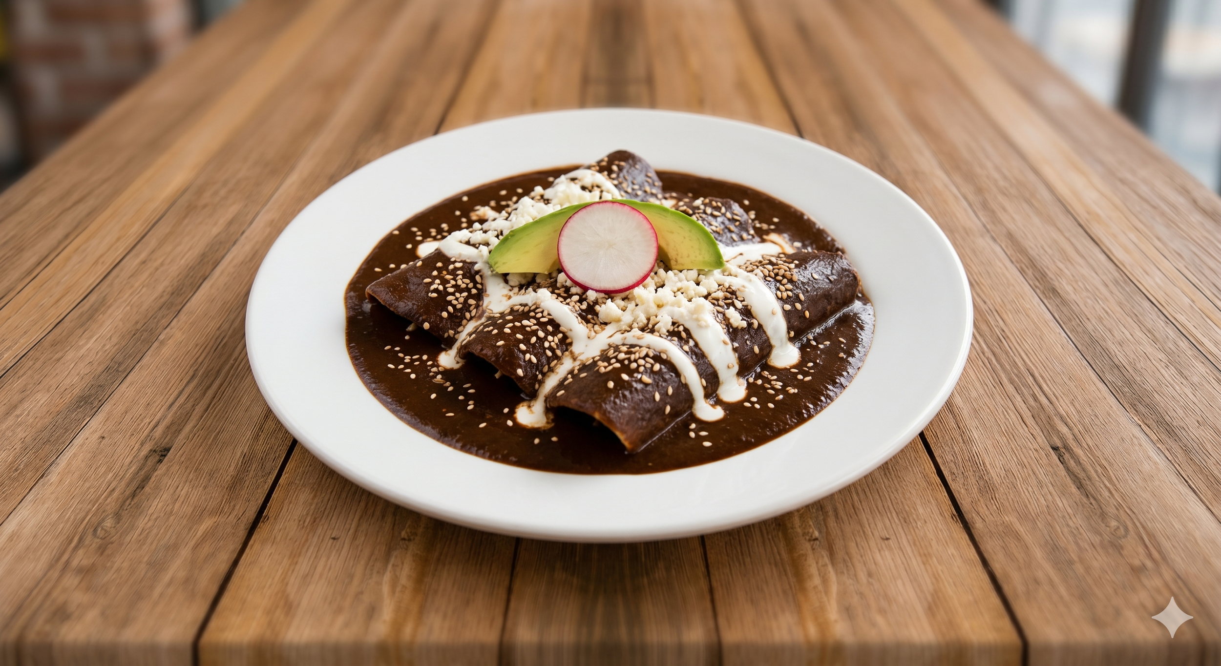 Enchiladas de Mole