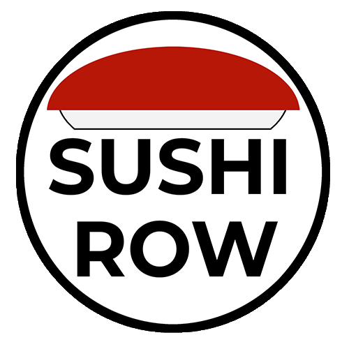 Sushi Row logo created by Gary Rose
