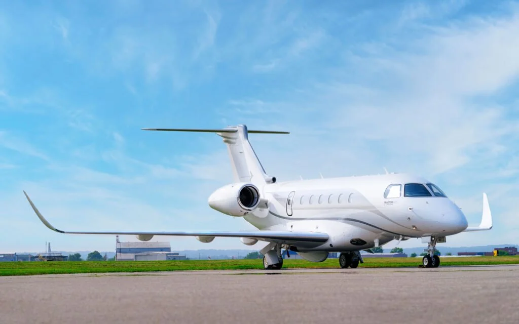 Private jet turnaround detailing in Houston, Texas
