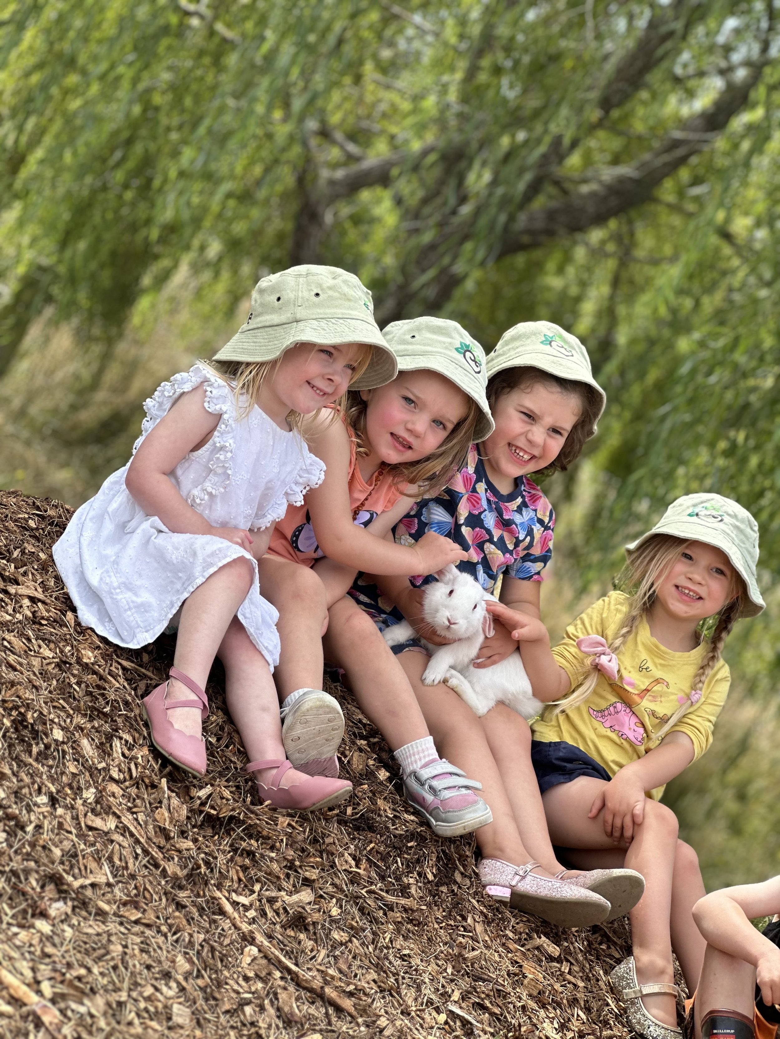 Children engaged in play-based learning at Country Wonders childcare in North Canterbury