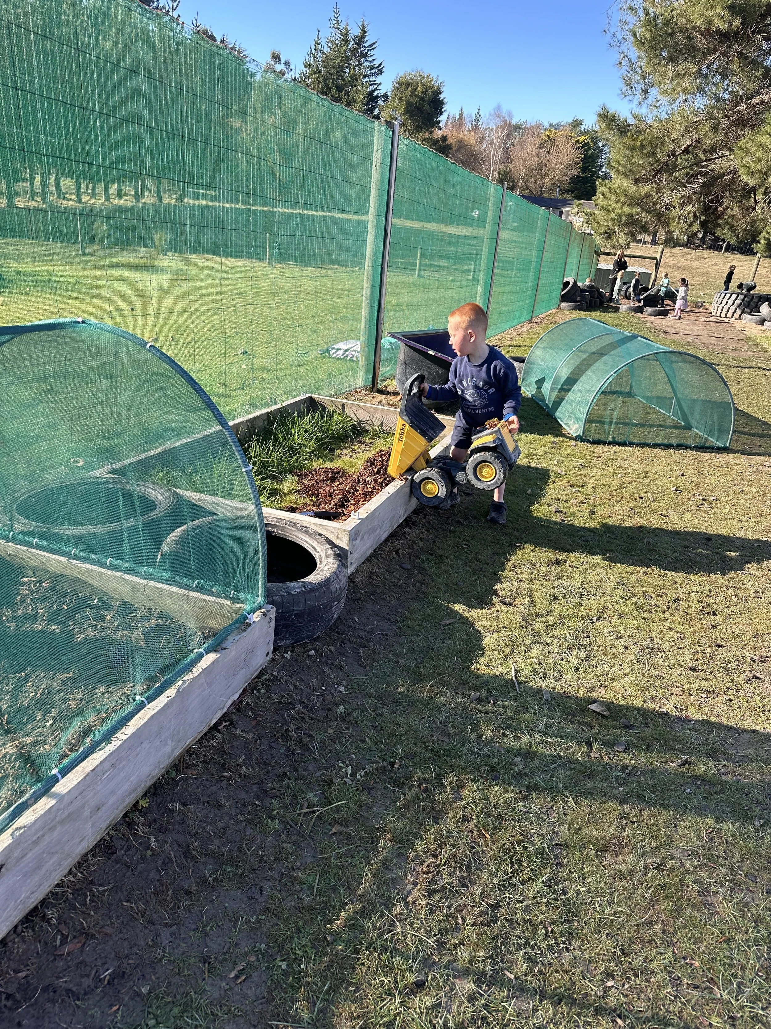 Eco learning at Country Wonders childcare centre in Loburn, North Canterbury