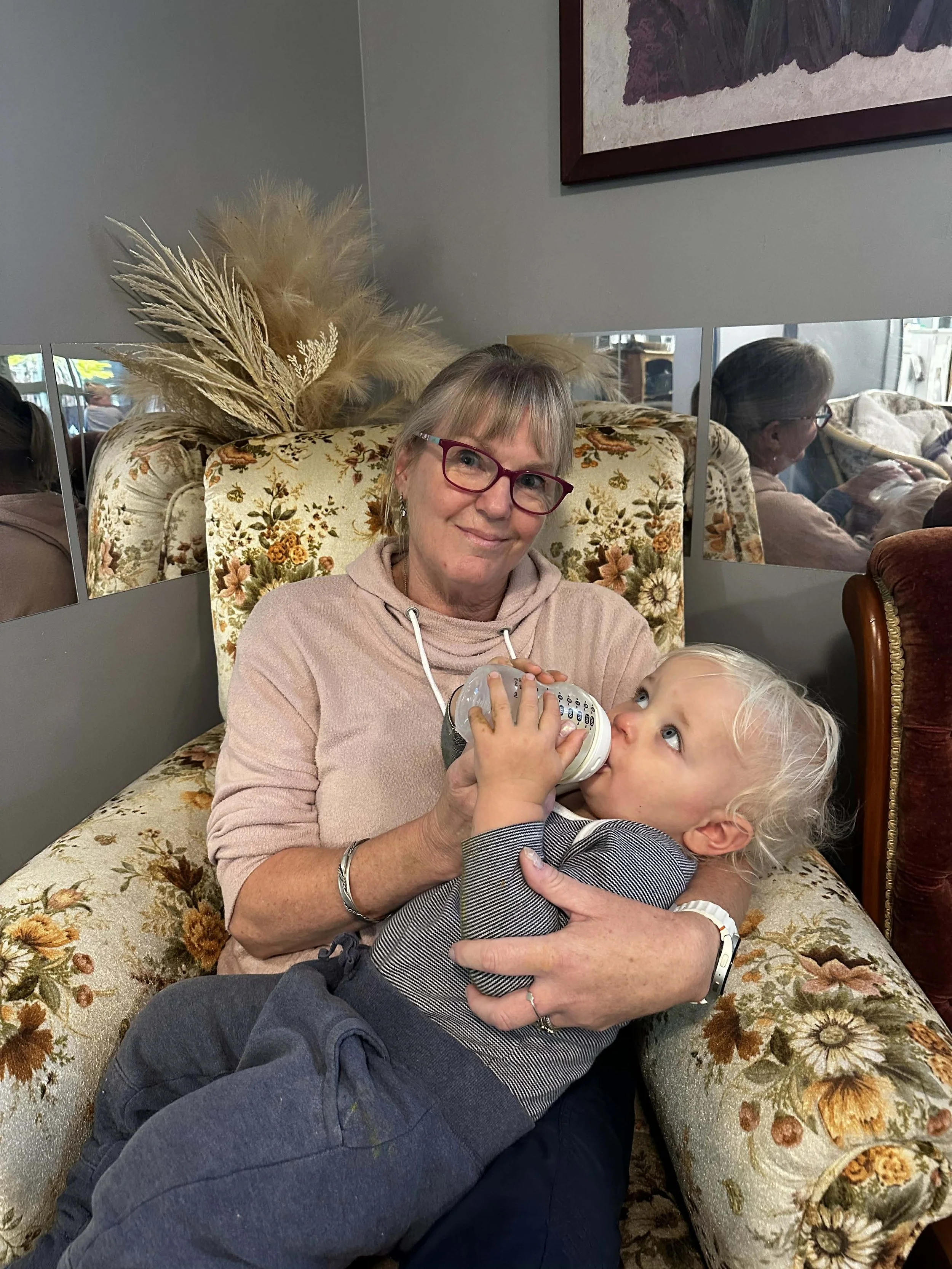 Early childhood teacher at Country Wonders childcare centre supporting children in Loburn near Rangiora