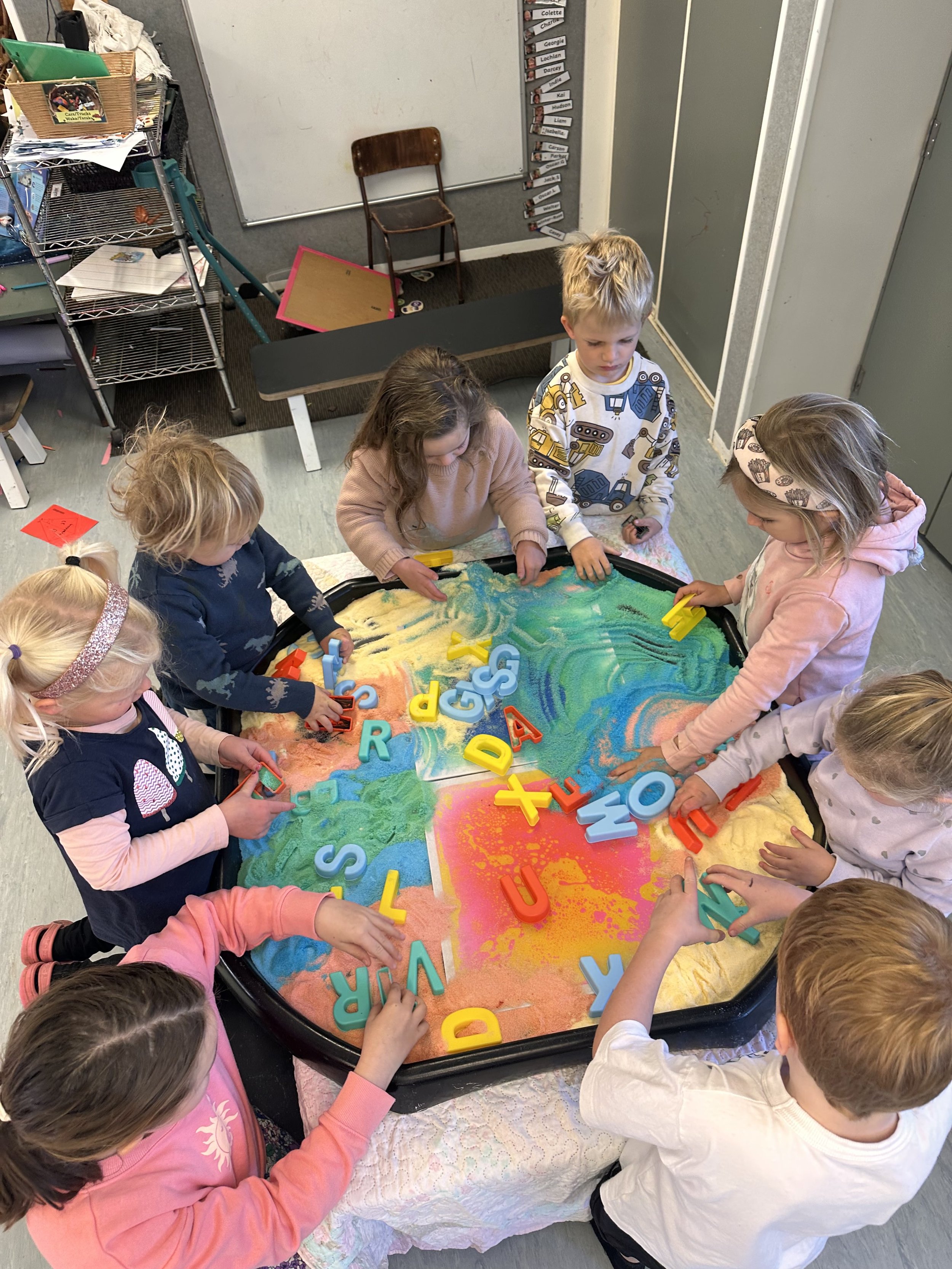 Children playing at Country Wonders preschool in Loburn, North Canterbury