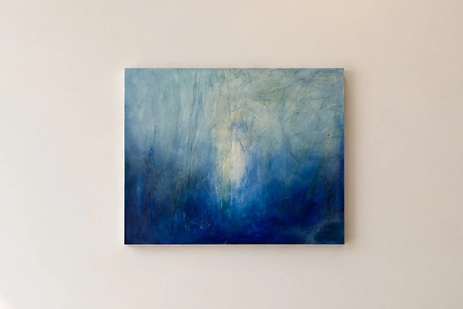 The Light of Jesus-Mixed Media on Canvas- 30" X 60"