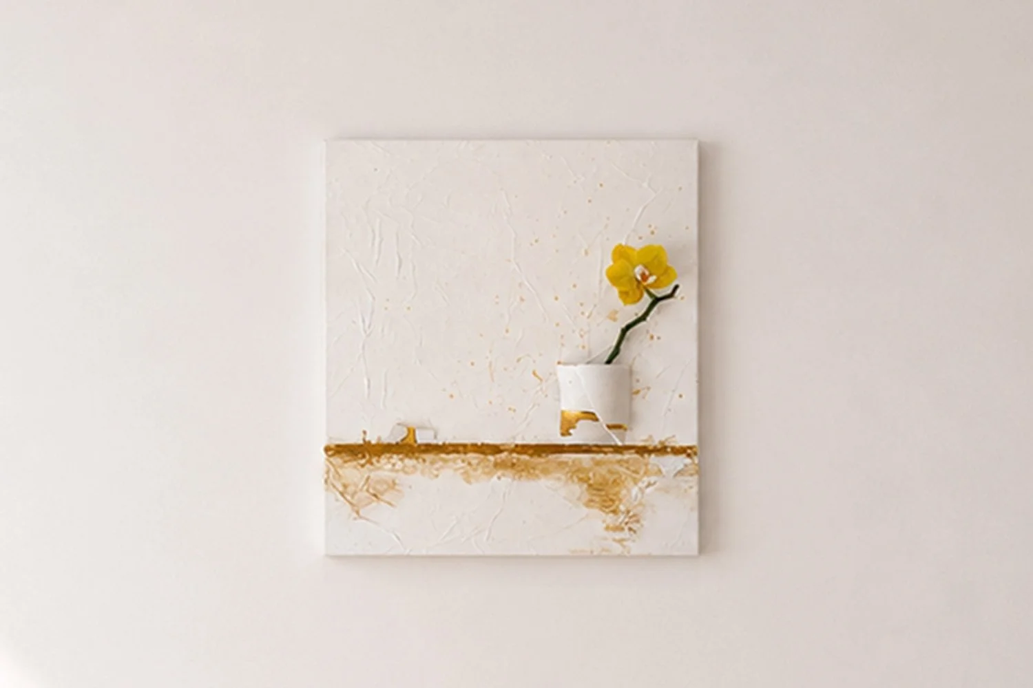 My Favourite Mug Break — Mixed media acrylic on canvas, 16 in x 20 in 