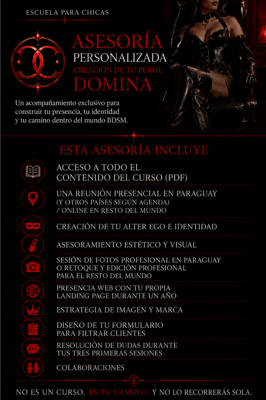 Asesoramiento Personalizado - Perfil de Domina