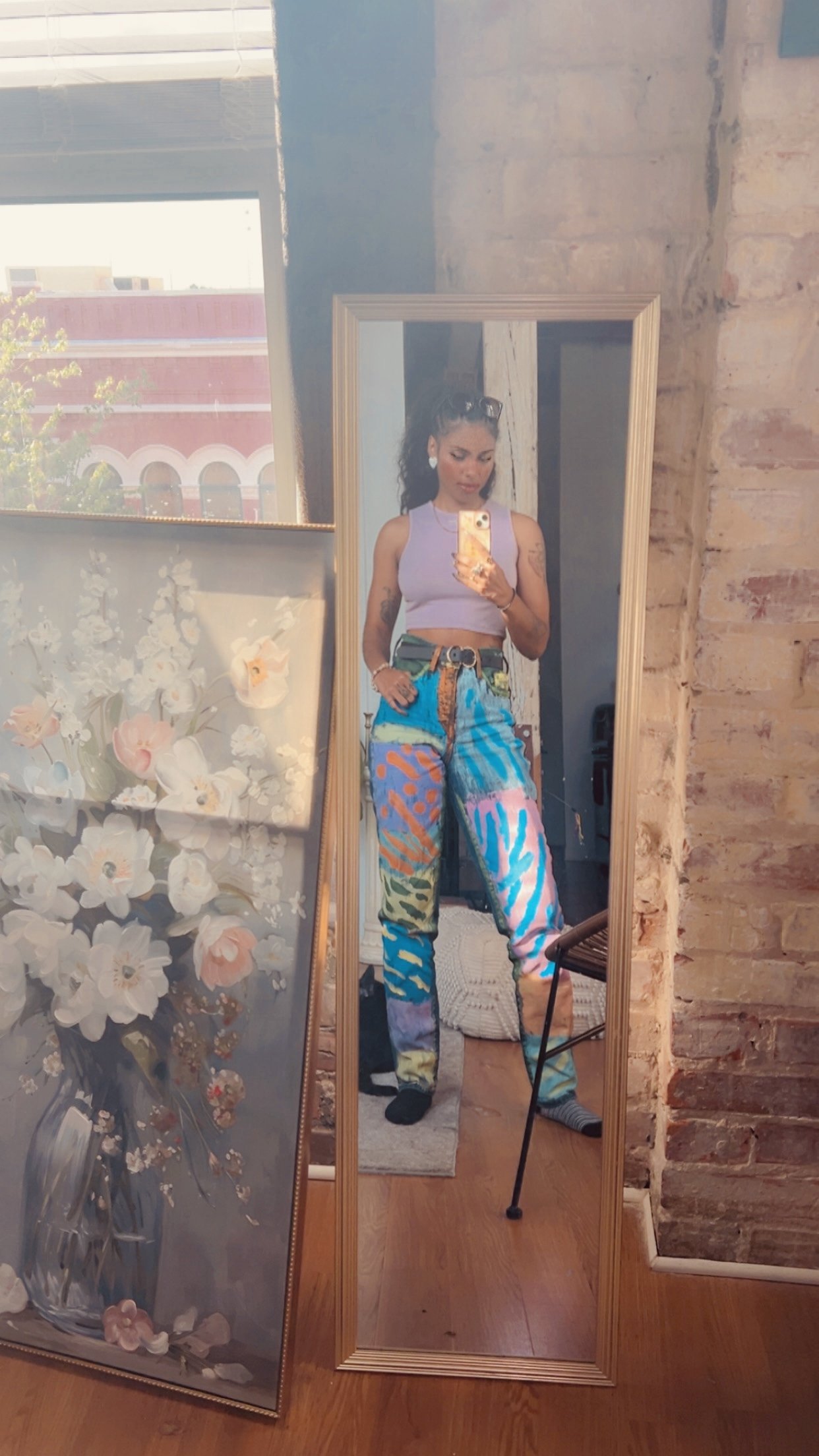 Jean(s) Design Paint Pants