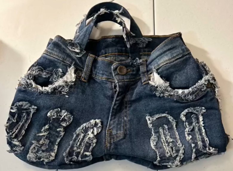 Custom Made Jean Purse