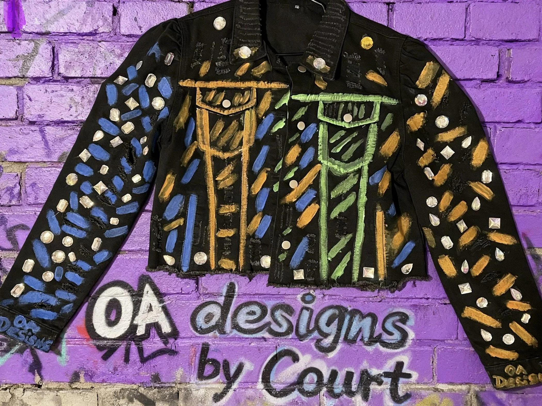 Custom Painted Jacket