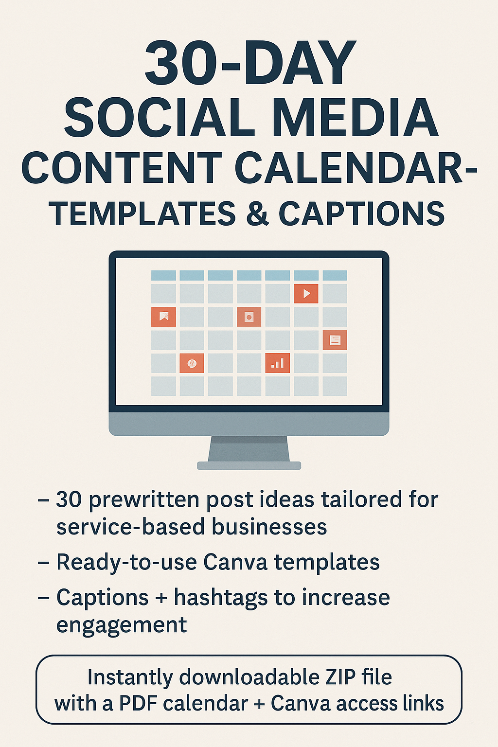 30-Day Content Calendar for Business Growth