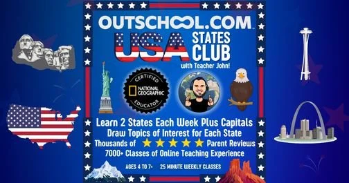 USA States, Capitals and Facts Club