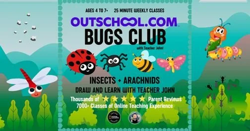 Bugs Club With Teacher John: Insects, Arachnids and Arthropods!