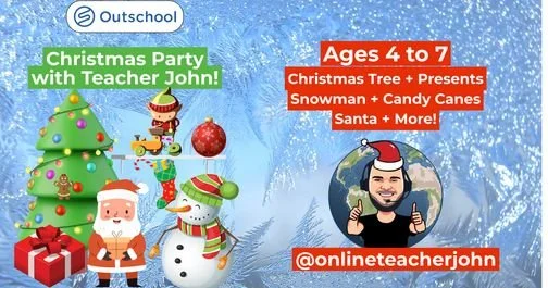 Christmas Party with Teacher John!