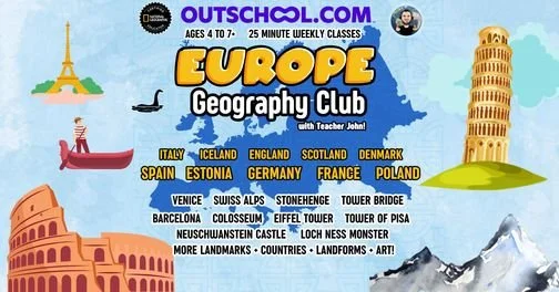 Europe Geography Club with Teacher John!
